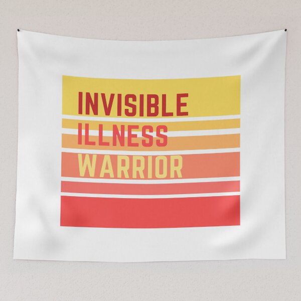 Item preview, Invisible illness warrior designed and sold by crikz.