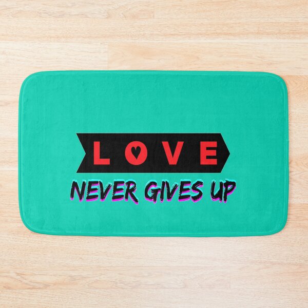 Item preview,  Love never gives up designed and sold by MagicEmpress.