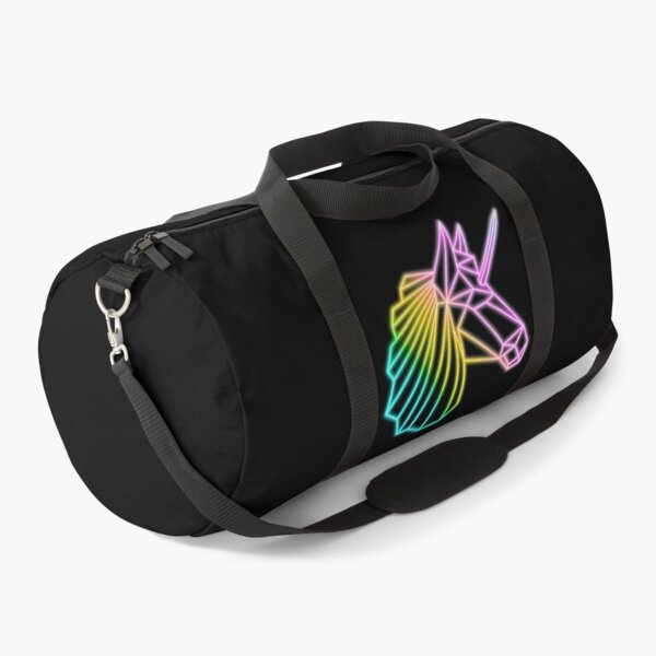 Item preview, Neon Geometric Unicorn In Rainbow Colors designed and sold by Fotografille.