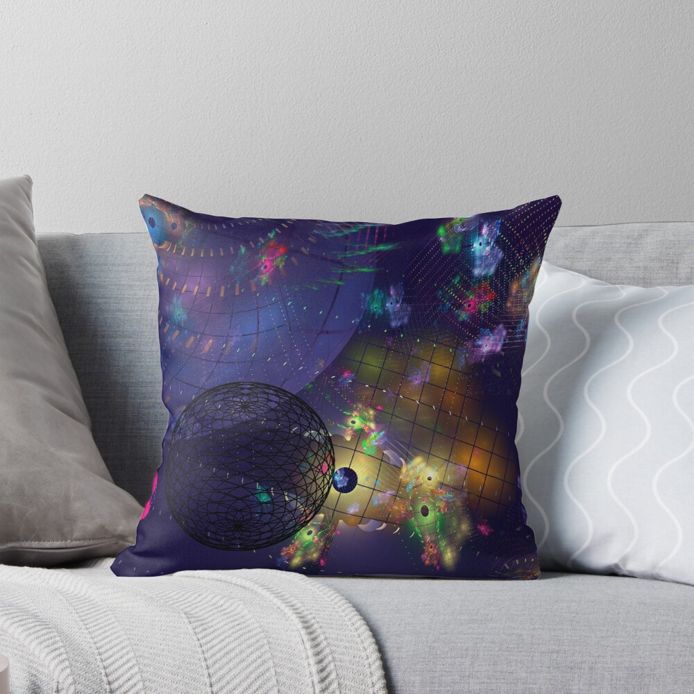 Item preview, Throw Pillow designed and sold by ritesideup.