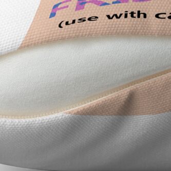 Alternate view of Indoor Frisbee Throw Pillow