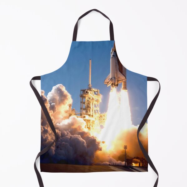 Item preview, vintage space rocket launch designed and sold by KarmaRoots.