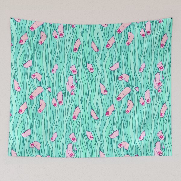 Item preview, Finger Jungle Pattern designed and sold by martazubieta.