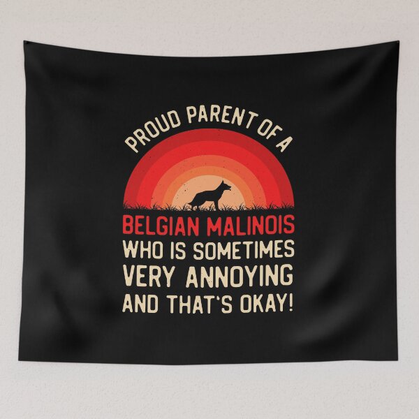 Item preview, Funny Belgian Malinois designed and sold by artworkbyrihen.