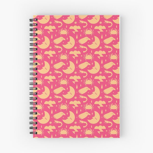 Item preview, Moon, Crab, Bird, Shrimp - pink designed and sold by lupomanaro.