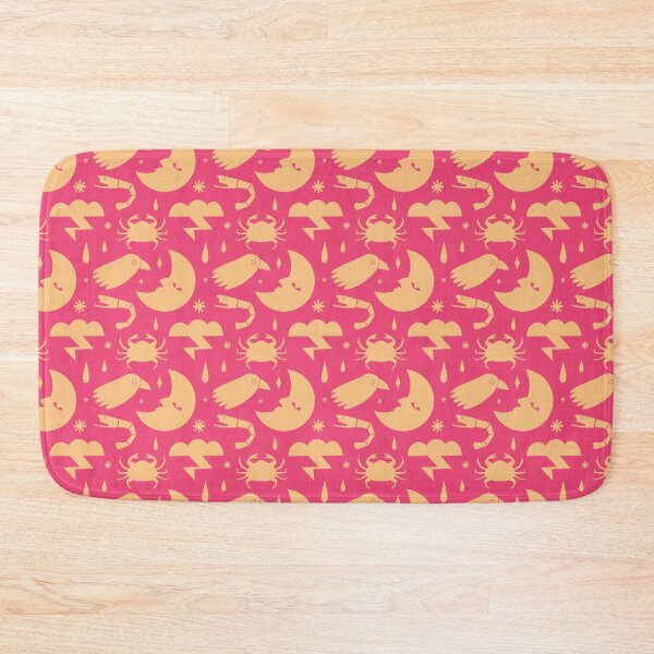 Item preview, Moon, Crab, Bird, Shrimp - pink designed and sold by lupomanaro.