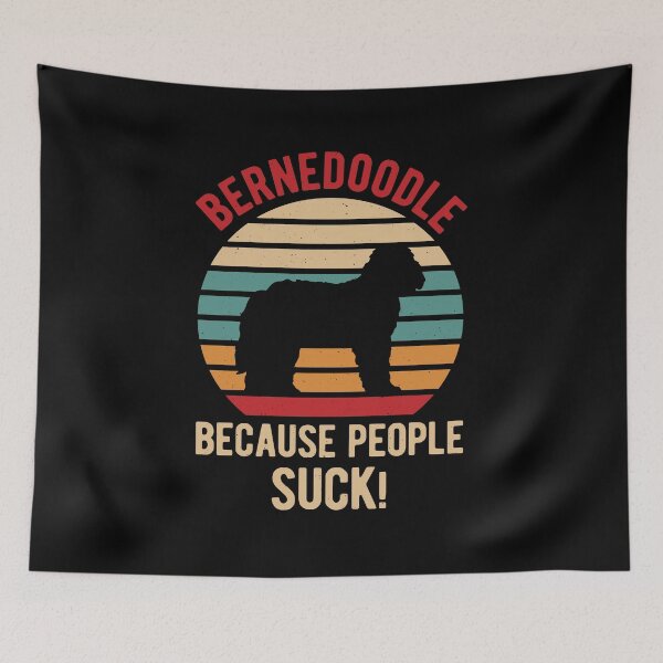 Item preview, Funny Bernedoodle designed and sold by artworkbyrihen.