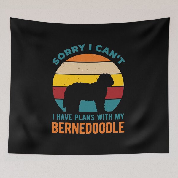 Item preview, Funny Bernedoodle designed and sold by artworkbyrihen.