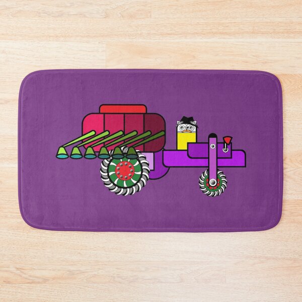 Item preview, Owl as a farmer. (07th tractor, fertilizer, combination,) Kind of child, decorative, digital, colorful, designed and sold by Paszkan.