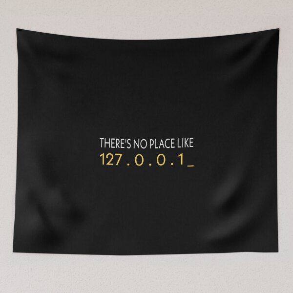 Item preview, There's No Place Like 127 0 0 1 Go All Out Adult designed and sold by medbouk1.