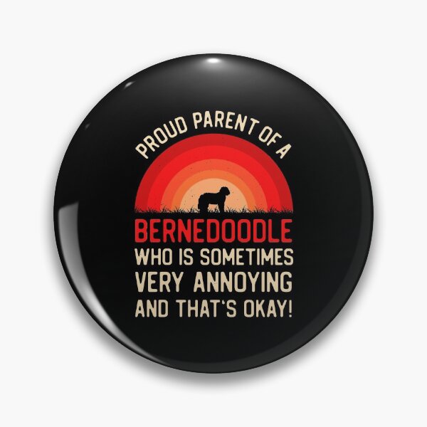 Item preview, Funny Bernedoodle designed and sold by artworkbyrihen.