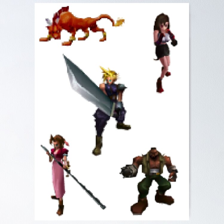 Pixel Avalanche  crew  Sticker