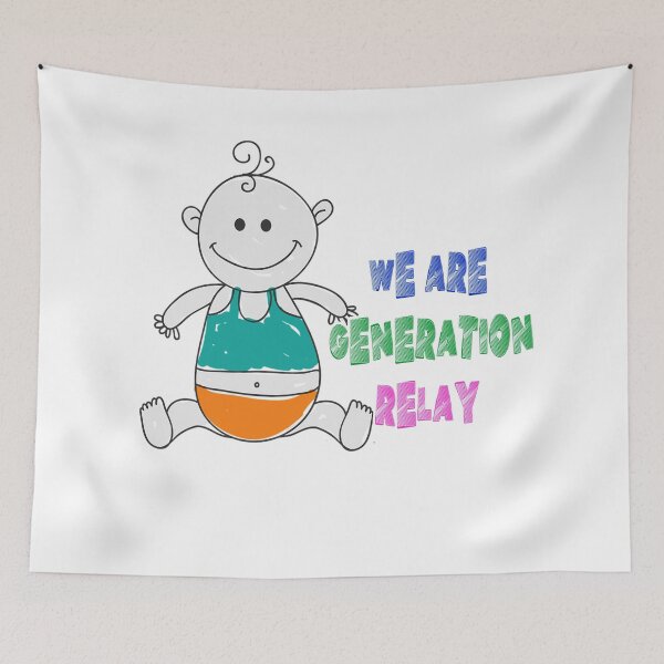 Item preview, CHILDREN'S SERIES - We Are Generation Relay designed and sold by GrafiKrama.