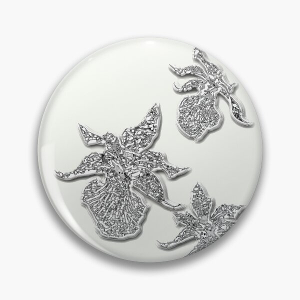 Item preview, Orchids Shine, Silver and Chrome designed and sold by SpiritGifts.