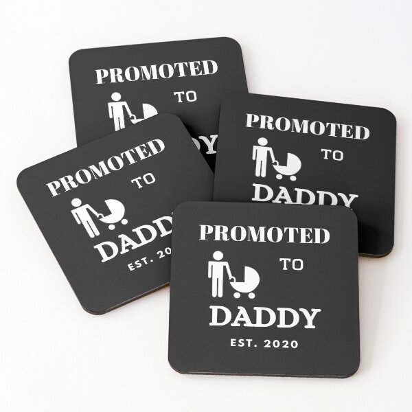 Item preview, Promoted to Daddy EST.2020 Tshirt, Father's day Tshirt, Father's Day Gift, Gift for Daddy, Father's day Gift Idea designed and sold by Wiviendesign.