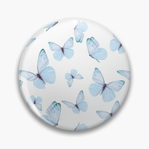Item preview, Soft Blue Butterflies in the garden designed and sold by Jelly Bear.