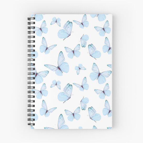 Item preview, Soft Blue Butterflies in the garden designed and sold by Jelly Bear.