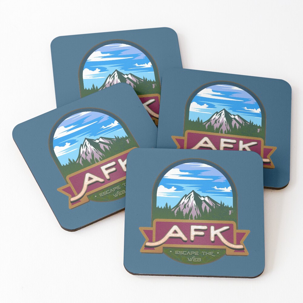 Artikel-Vorschau von Untersetzer (4er Set), designt und verkauft von DuoLineGraphics.