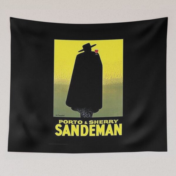 Item preview, SANDEMAN Port and Sherry Wine Art Deco Liquor Advertisement From the 1930s designed and sold by GCulverErotic.