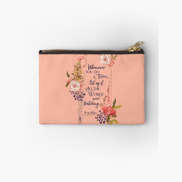 Item preview, Whenever You Do a Thing, Act as if All the World were Watching designed and sold by Elizabeth Ragona.