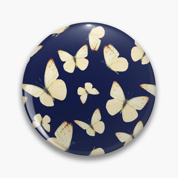 Item preview, Soft Yellow Butterflies in the garden (Dark Background) designed and sold by Jelly Bear.
