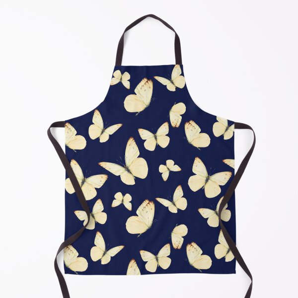 Item preview, Soft Yellow Butterflies in the garden (Dark Background) designed and sold by Jelly Bear.