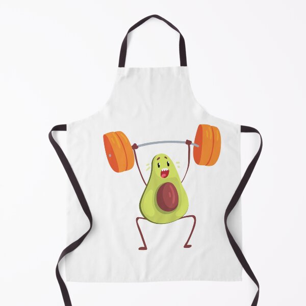 Aperçu de l'œuvre Funny athletic avocado  créée et vendue par King of Colored Stickers.