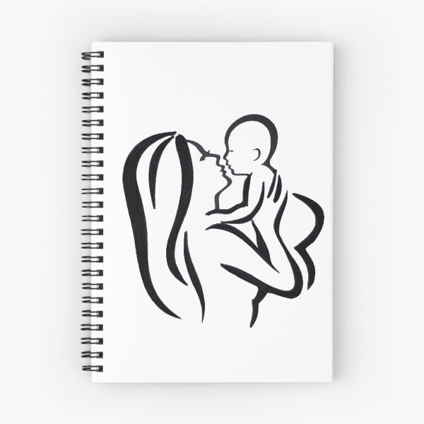 Item preview, Paper Quilling Mom and Baby Silhouette designed and sold by TruptisCraft.