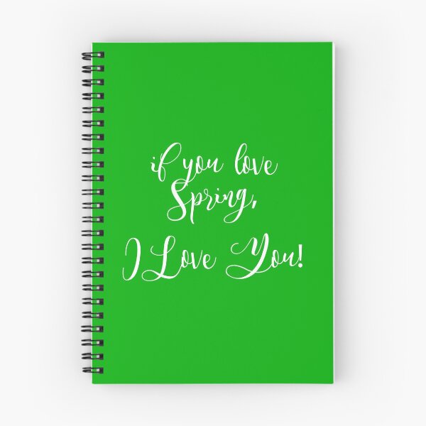Item preview, If you love spring, I love you! designed and sold by MouadbStore.