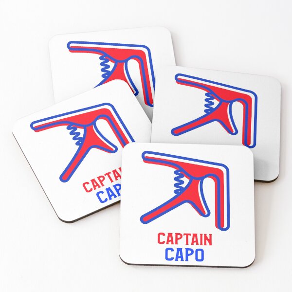 Item preview, Captain Capo designed and sold by GuitarTeesStore.