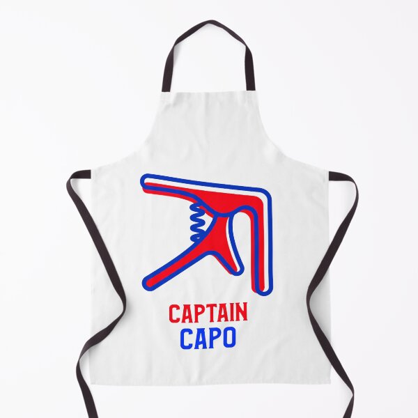 Item preview, Captain Capo designed and sold by GuitarTeesStore.
