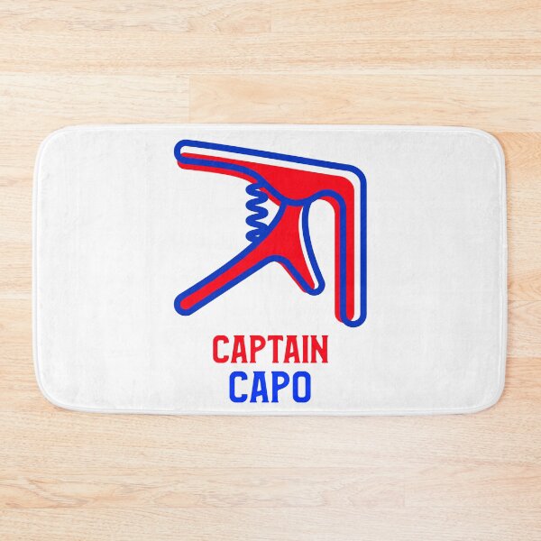 Item preview, Captain Capo designed and sold by GuitarTeesStore.