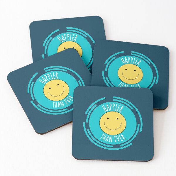 Item preview, Happier Than Ever designed and sold by Joy Poddar.