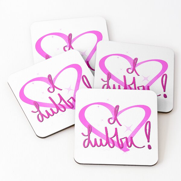 Item preview, "I Lubbu" Cursive (Pink) designed and sold by PassRestProd.