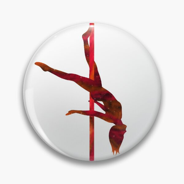 Item preview, Pole Dancer Space Silhouette Dangerous Brian Sunset designed and sold by VibrantFlight.