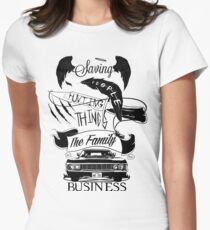 The Family Business Women's Fitted T-Shirt