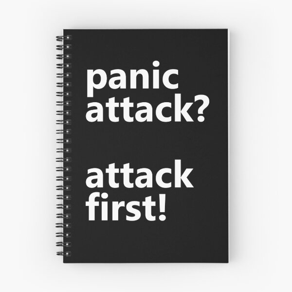 Item preview, Panic attack? Attack first! designed and sold by segment312.