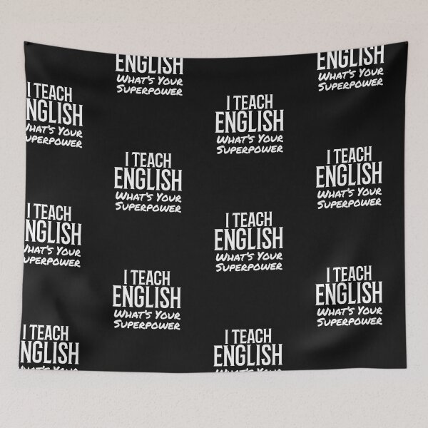 Item preview, English Teacher Superpower Gift designed and sold by TrndSttr.