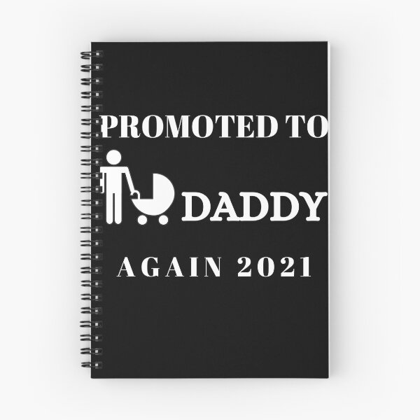 Item preview, Promoted to Daddy again 2021 Tshirt, Father's day Tshirt, Father's Day Gift, Gift for Daddy, Father's day Gift Idea designed and sold by Wiviendesign.