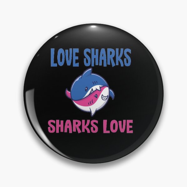 Item preview, LOVE SHARKS SHARKS LOVE DESIGN  designed and sold by Picspot.