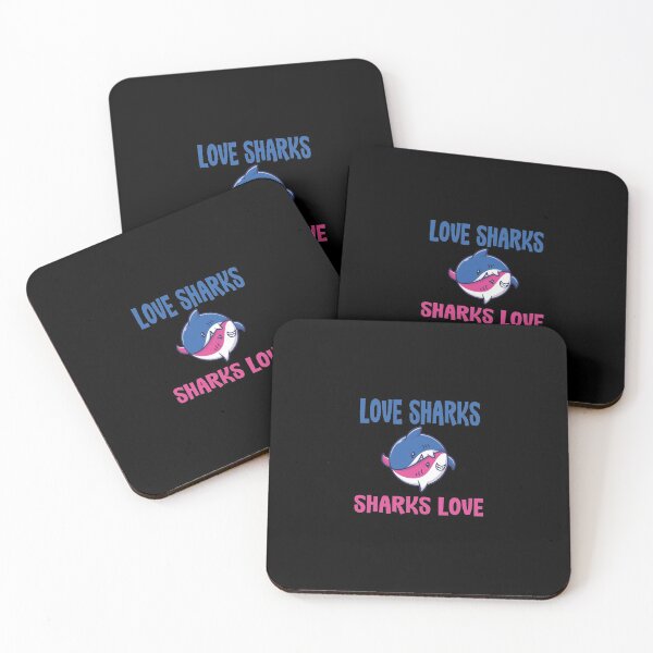 Item preview, LOVE SHARKS SHARKS LOVE DESIGN  designed and sold by Picspot.