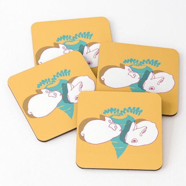Item preview, Rabbits on Green Carrot designed and sold by Arkneer.