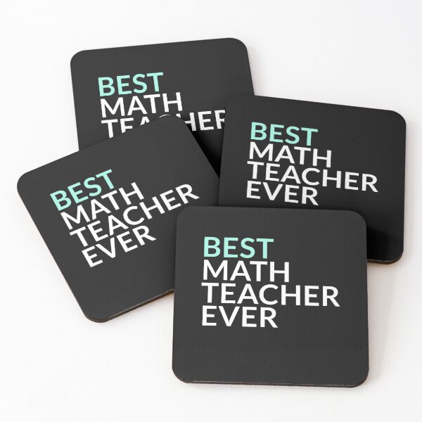 Item preview, Best Math Teacher Ever Gift designed and sold by TrndSttr.