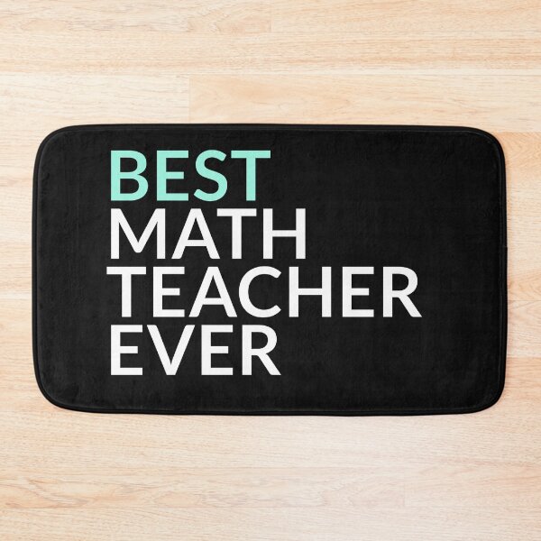 Item preview, Best Math Teacher Ever Gift designed and sold by TrndSttr.