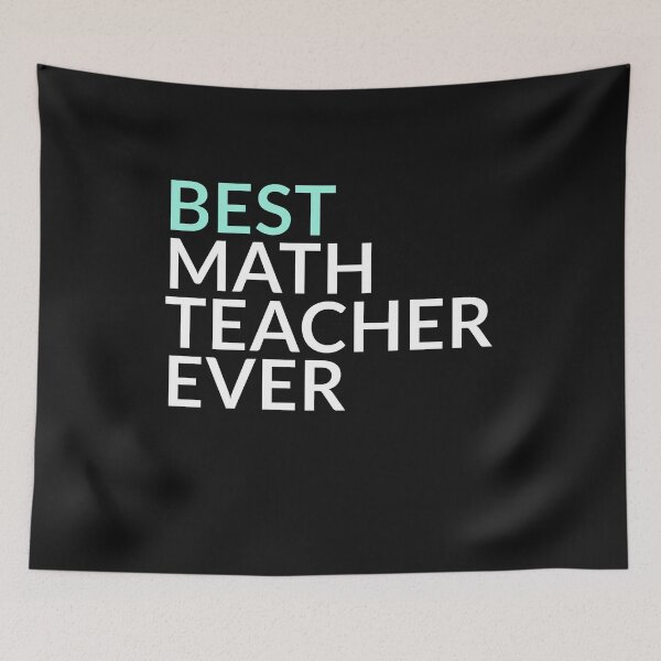 Item preview, Best Math Teacher Ever Gift designed and sold by TrndSttr.