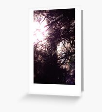 ULTRAVIOLET Greeting Card