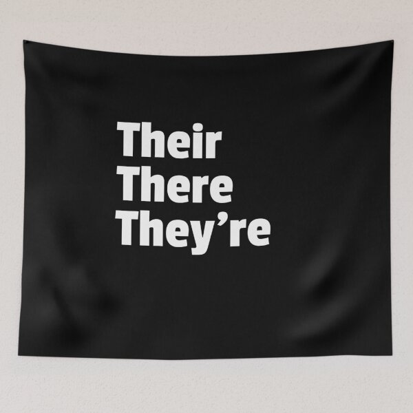 Item preview, Their There They’re Grammar Gift for English Teachers designed and sold by TrndSttr.