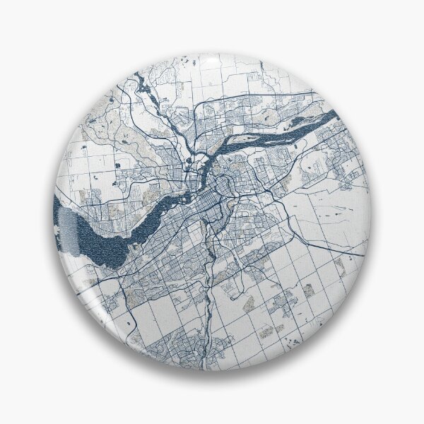 Item preview, Ottawa City Map of Ontario, Canada - Coastal designed and sold by deMAP.