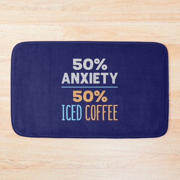 Item preview, 50% Anxiety 50% Iced Coffee designed and sold by jaygo.