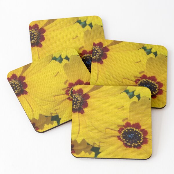 Item preview, Pseudomurals 00045 Coreopsis Flowers (Fields of Gold) designed and sold by CleanWIP.